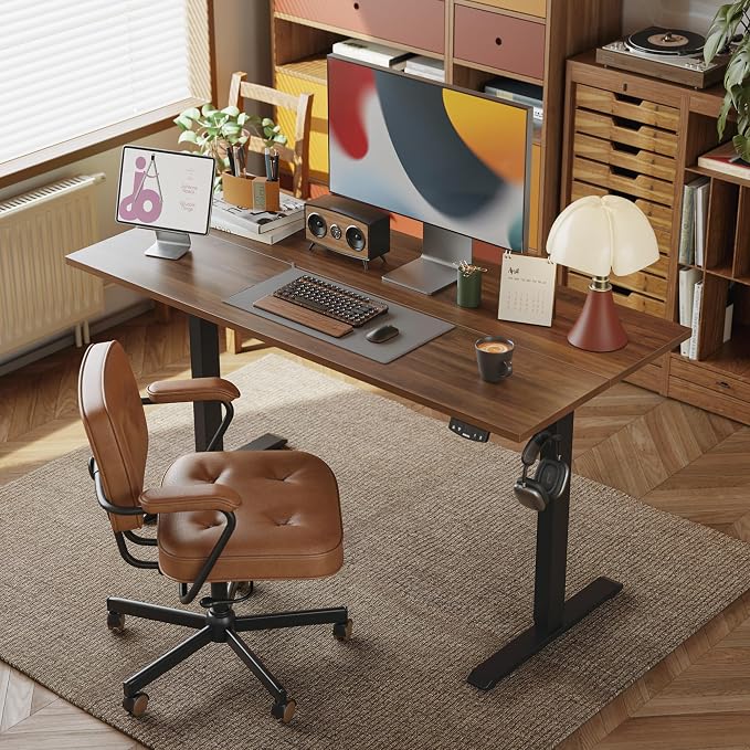 Agilestic Electric Standing Desk, 48 x 24 Inches Height Adjustable Desk - Image 2