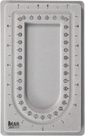 The Beadsmith Mini Bead Board, 16” U-Shaped Channel, 4 x 6.75 inches, Design by TheBeadsmith