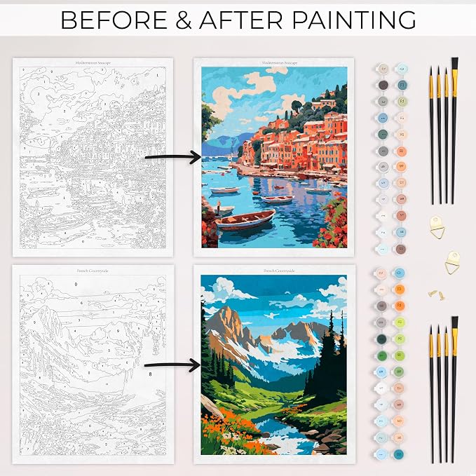 Beautiful Paint By Number Kit for Adults - Image 6