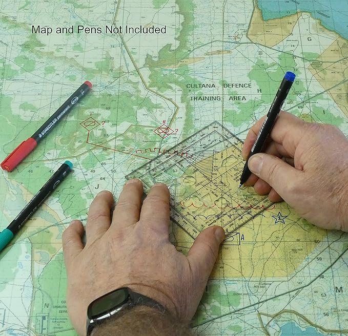 Map Marking Protractors