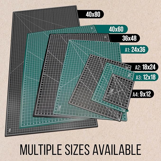 U.S. Art Supply 24" x 36" Self-Healing Cutting Mat 5-Ply - Image 5