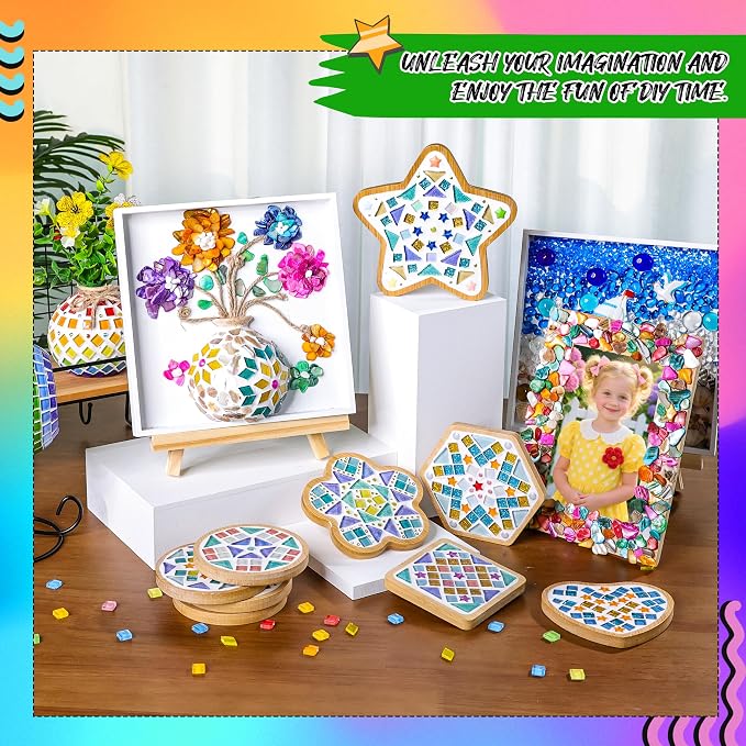 Joyclub DIY Vase Mosaic Painting Kit Mosaic Kits - Image 5