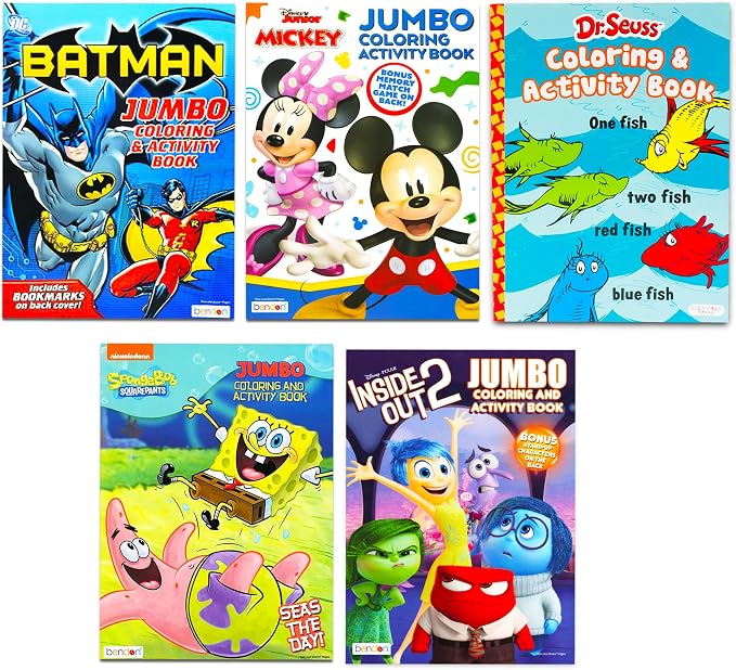 16 Bulk Coloring Books for Kids Ages 4-8 - Image 3