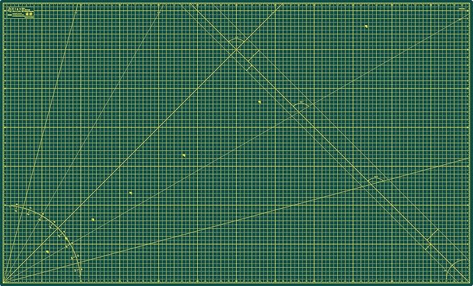 Elan Cutting Mat 36x60 Green, Extra Large Self Healing Cutting Mat 36 x 60 Inch - Image 2