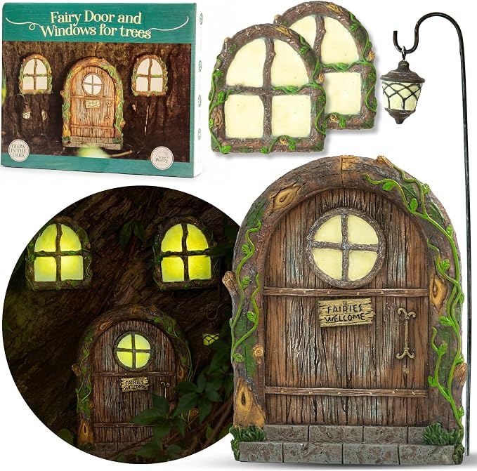 Fairy Doors for Trees, Fairy Door, Fairy Garden, Fairy Garden Accessories by TreePoetry