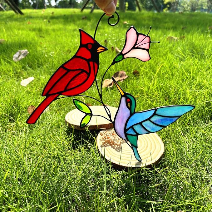 Stained Glass Red Cardinal - Image 4