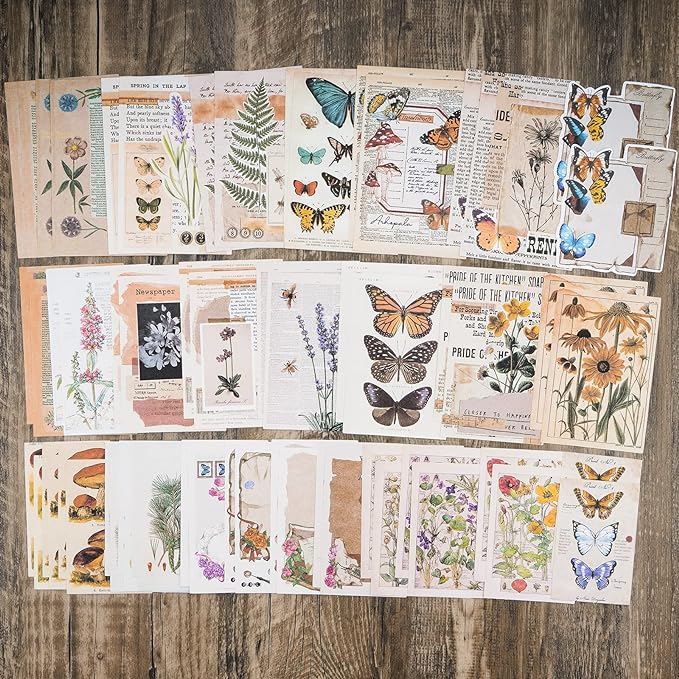 Knaid Vintage Scrapbook Supplies Pack - Image 4