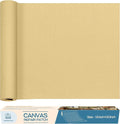 KING MOUNTAIN Canvas Repair Patch 16×60 Inch Self-Adhesive Waterproof Fabric Patch for Sofas, Tents, Furniture,Tote Bags, Car Seats (Beige-1)