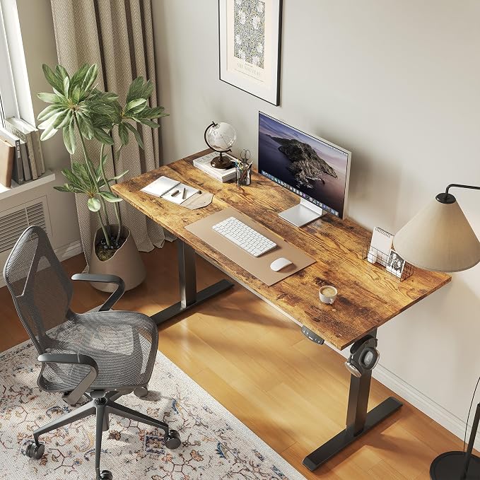 Agilestic Electric Standing Desk, 63 x 24 Inches Height Adjustable Desk - Image 4