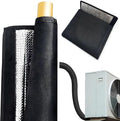HVAC Pipe Insulation Wrap 3 Layers Flexible AC Line Insulation Cover 72 X 10.2 Inch Air Conditioner Hose Insulation Sleeve for Outdoor Mini Split