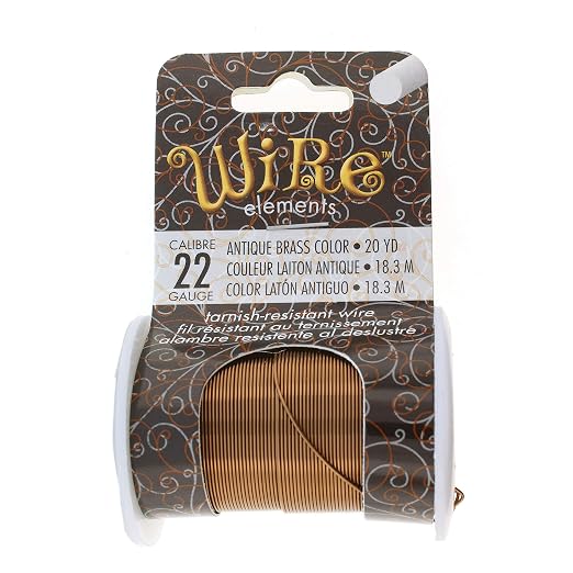The Beadsmith Wire Elements 22-Gauge Lacquered Tarnish-Resistant Copper Wire - Image 7