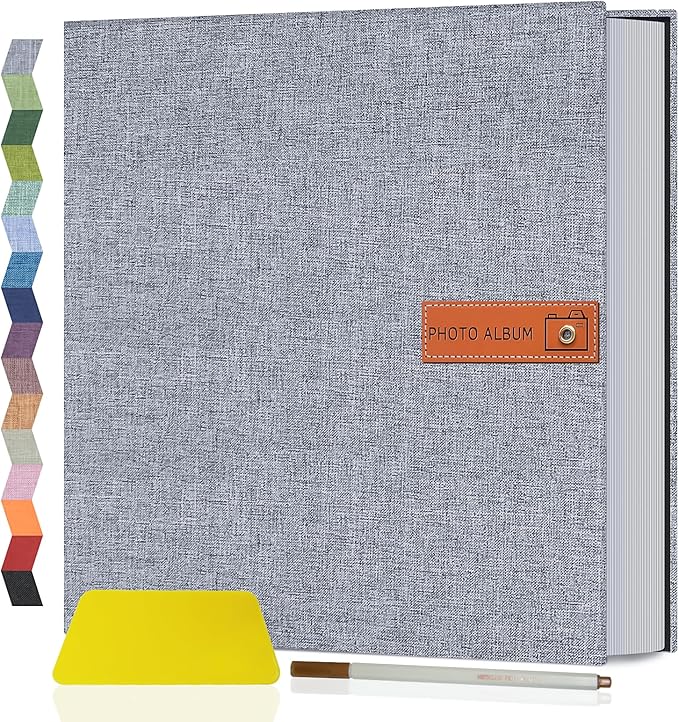 Popotop Large Photo Album Self Adhesive 4x6 5x7 8x10 Scrapbook Album DIY by Popotop