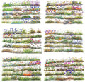 Scrapbook Flower Stickers by DecorateYourWorld