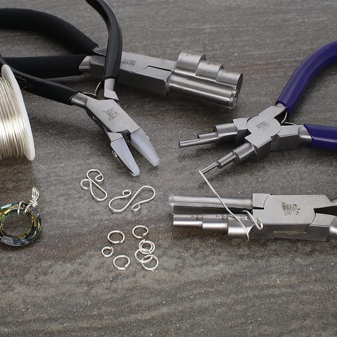 The Beadsmith Wire Working Combo, 4-Piece Jewelry Making Set | 3 Different Wire - Image 2