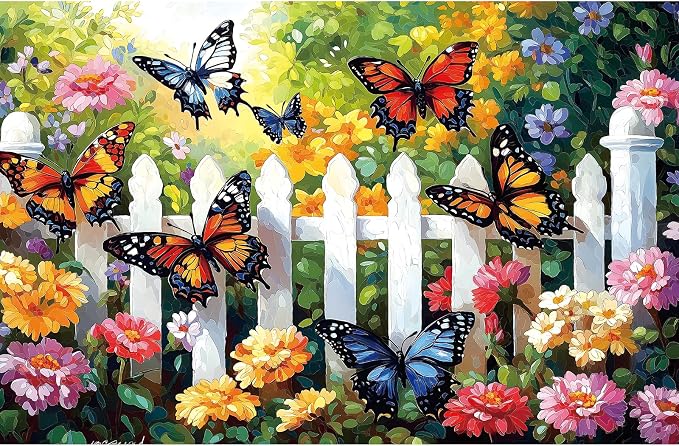 MINIWAN Butterfly Haven 500 Piece Puzzle - Image 5