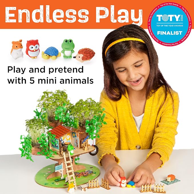 Creativity for Kids Build and Grow Tree House Craft Kit - Image 6