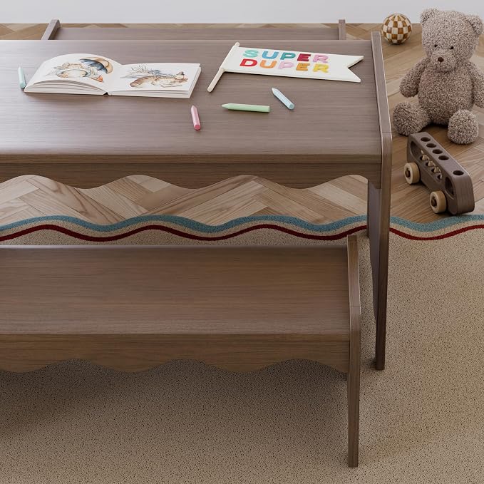 Storkcraft Casablanca Montessori Indoor Kids Table & Bench Set – GREENGUARD - Image 2