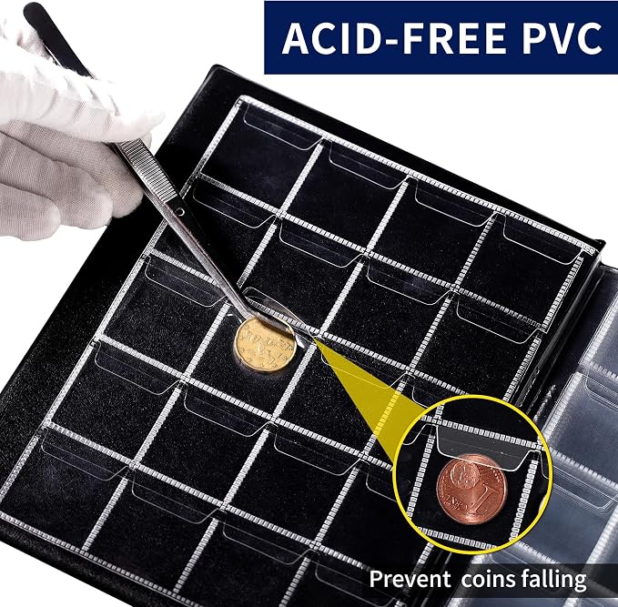 200 Pockets Coin Album - Image 3