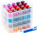 New brothread 80 Spools 500m Each Embroidery Machine Thread by Newbrothread
