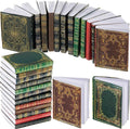Skylety 24 Pieces 1:12 Scale Miniatures Dollhouse Books Assorted Miniatures by Skylety