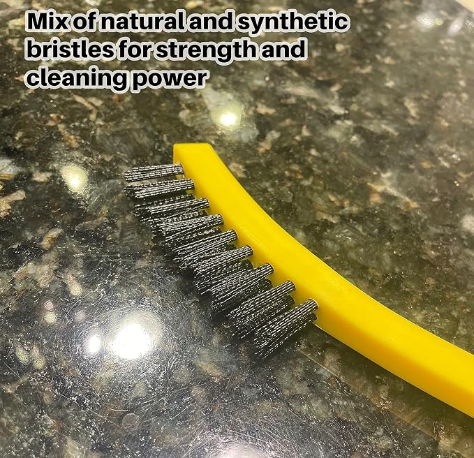 Rubbermaid Commercial Products Tile and Grout Brush, Cleaning Scrubbing Brush - Image 4