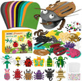 WATINC 12 Pcs Hand Puppet Making Kit, Art Craft Felt Sock Puppet Toys, Creative by WATINC