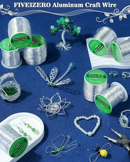 FIVEIZERO 9 Gauge Aluminum Craft Wire 33ft, Armature Wire - Image 5