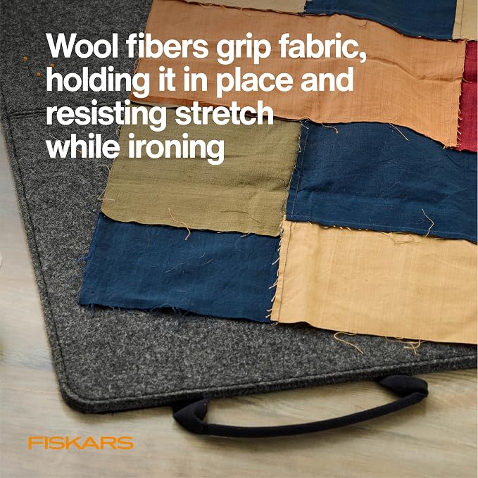Fiskars Folding Wool Pressing Mat, Portable Ironing Surface - Image 5
