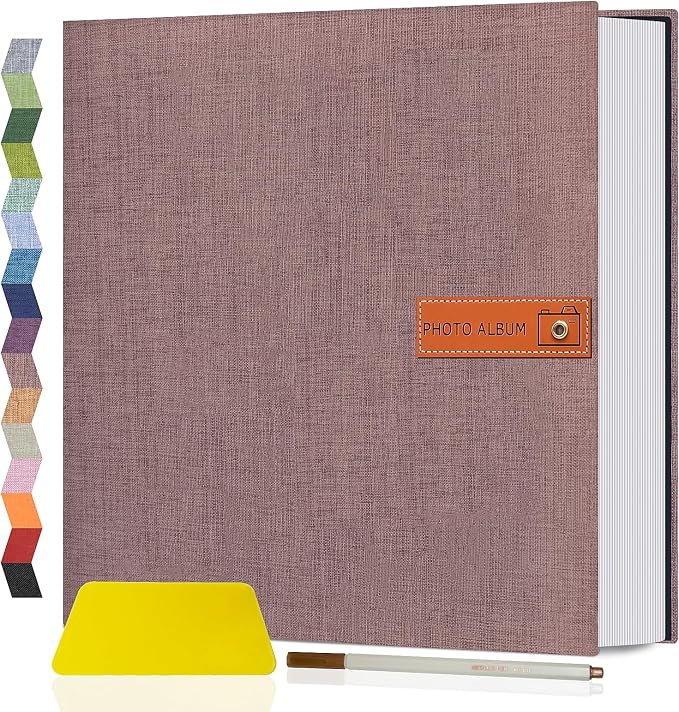 Popotop Large Photo Album Self Adhesive 4x6 5x7 8x10 Scrapbook Album DIY by Popotop
