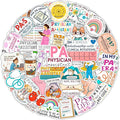100Pcs Physician Assistant Stickers by BulbaCraft