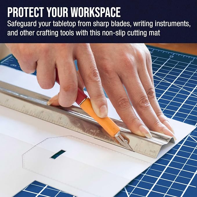 U.S. Art Supply 12" x 18" Self-Healing Cutting Mat 5-Ply - Image 6
