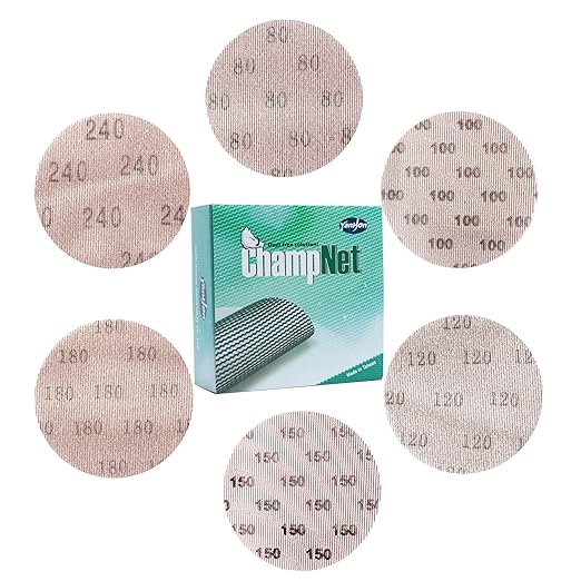 9 Inch Mesh Sanding Discs Abrasive Net Dust Free Sander Abrasives Pads | 30 Sheets Pack | for Drywall, Floor, Putty Use | for Power Drywall Sander