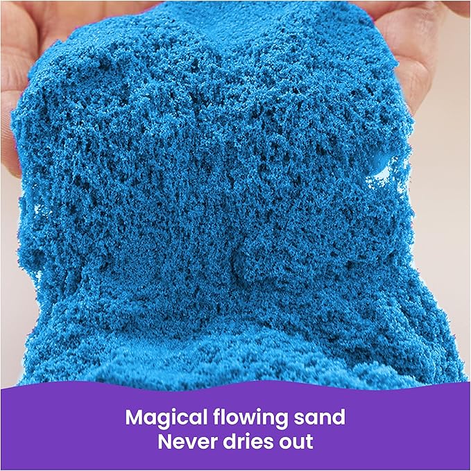 Kinetic Sand Castle Containers 10-Pack Moldable Sensory Toys, Ages 3+ - Image 2