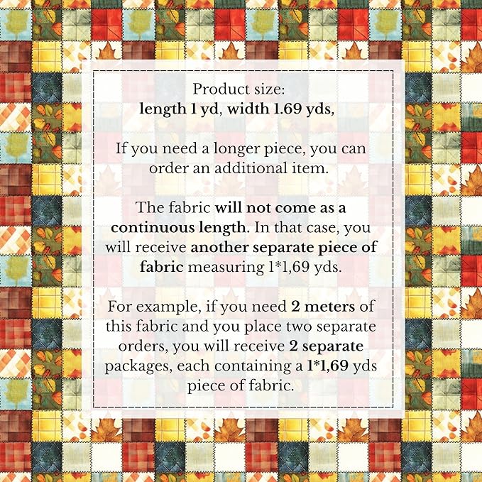 100% Cotton Fabric by the Yard – Turkish Quality Quilting & Sewing Fabric - Image 4