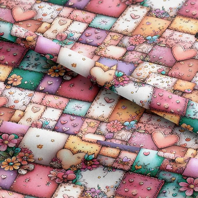 100% Cotton Fabric by the Yard – Turkish Quality Quilting & Sewing Fabric - Image 7