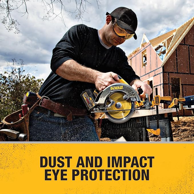 Dewalt DPG82 Concealer Anti-Fog Dual Mold Safety Goggle - Image 6