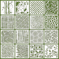 16 Pcs Layering Stencils for Painting by CODOHI