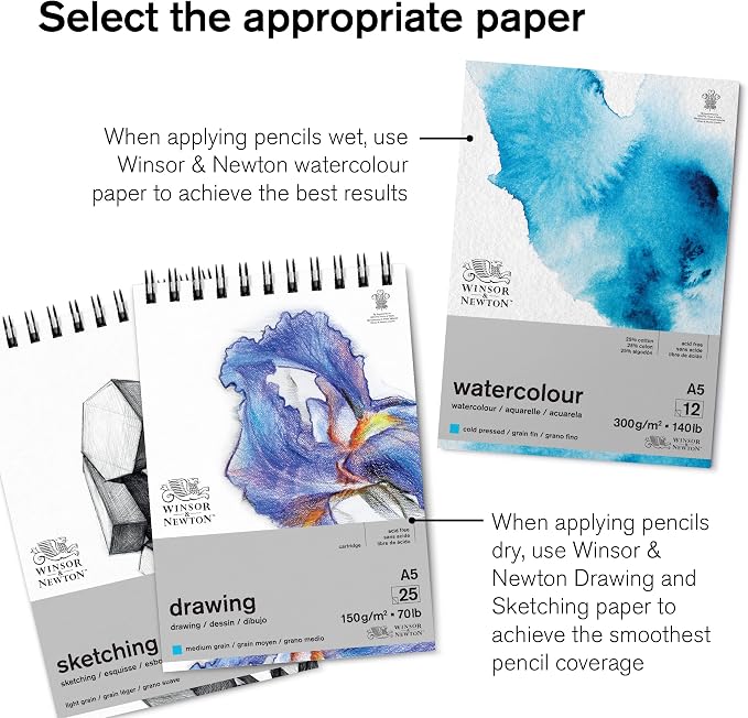 Winsor & Newton Studio Collection Artist Pencils, Watercolor Pencils - Image 9