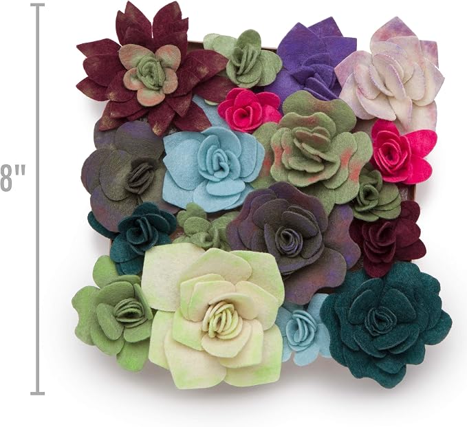 Craft Crush — Felt Succulents Craft Kit — Display Kit — Fun & Easy — Ages 13+ - Image 3