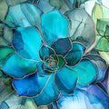 DIAMOND ART CLUB Shimmering Succulents Diamond Painting Kit, Fun DIY Crafts by DIAMONDARTCLUB