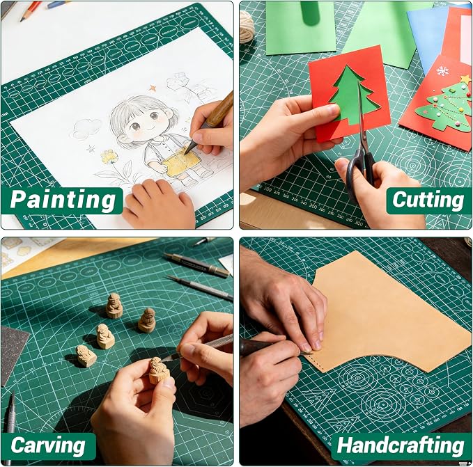 5Pack A3 Self Healing Cutting Mats, Scrapbooking, DIY Projects - Image 6
