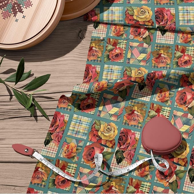 100% Cotton Fabric by the Yard – Turkish Quality Quilting & Sewing Fabric - Image 9