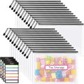 Sooez 24 Pack Mesh Zipper Pouch by Sooez