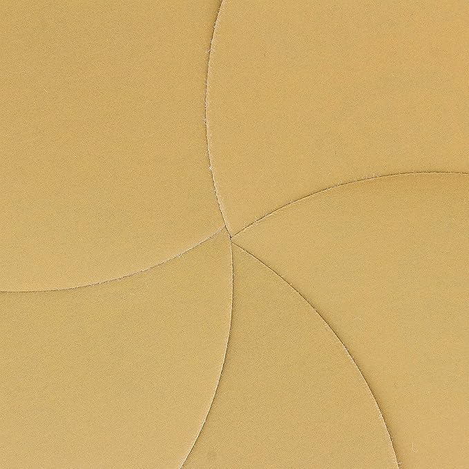 Dura-Gold Premium 1000 Grit 6" Gold Sandpaper Discs, No Hole Pattern Dustless, Box of 24, Hook & Loop Backing for DA Sander, Finishing Coarse Sanding Abrasive Automotive Paint, Woodworking Wood, Metal