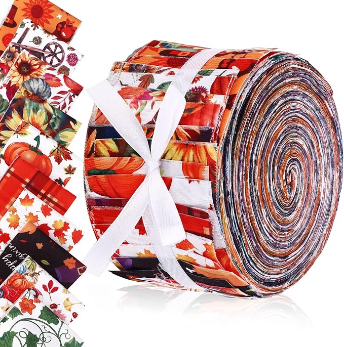 Hosuly 40 Pcs Fall Jelly Fabric by Hosuly