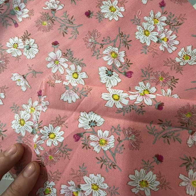 9.8" x 9.8" Cotton Fabric DIY Making Supplies Quilting Patchwork Fabric Fat - Image 3