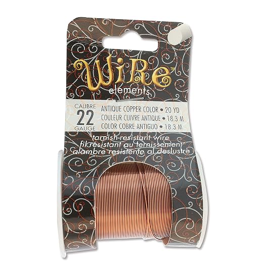 The Beadsmith Wire Elements 22-Gauge Lacquered Tarnish-Resistant Copper Wire - Image 7