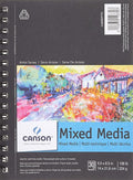Canson Artist Series Mixed Media Paper, Wirebound Pad, 5.5x8.5 inches, 30 Sheets by Unknown