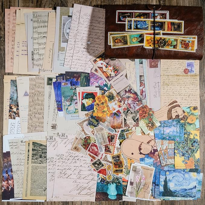 Knaid Vintage Scrapbook Supplies Pack - Image 6