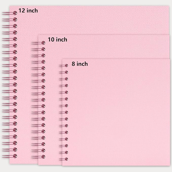 Vienrose Scrapbook Album 10x10 Inch Blank Thick Kraft Paper DIY Scrapbooking - Image 2